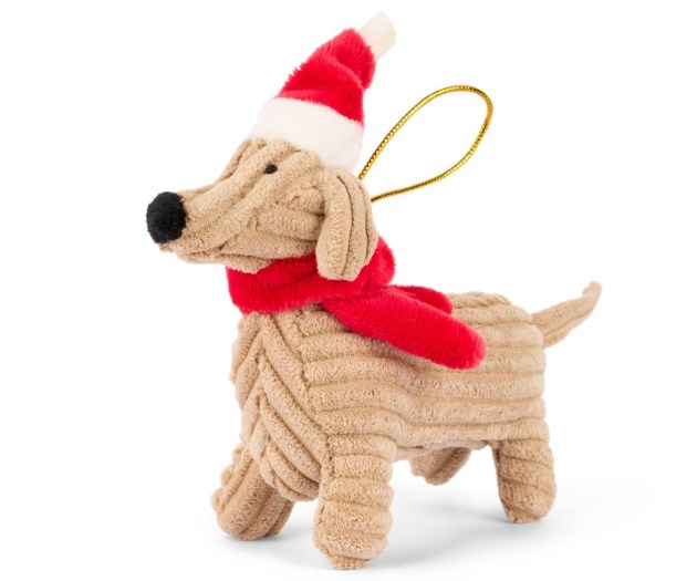 Corduroy Sausage Dog Xmas Dec website